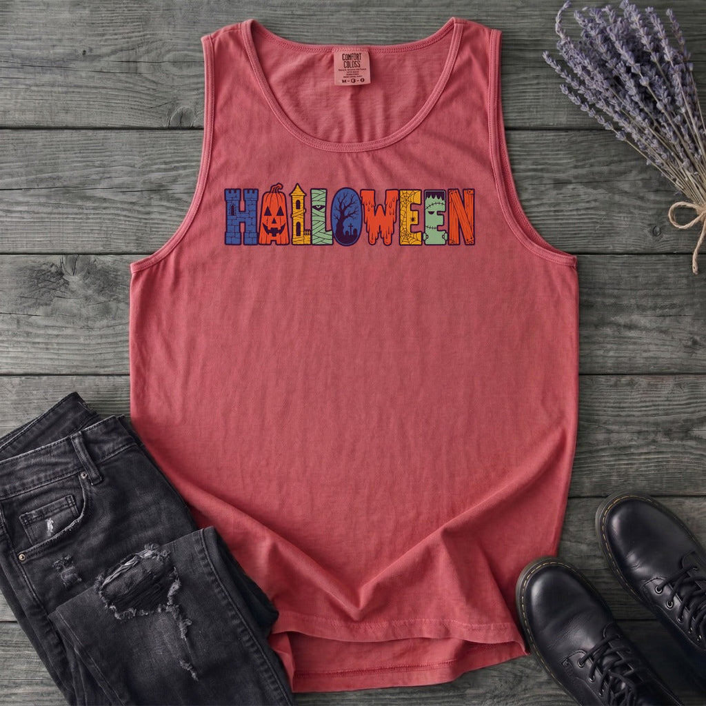 Halloween Icons Tank Top
