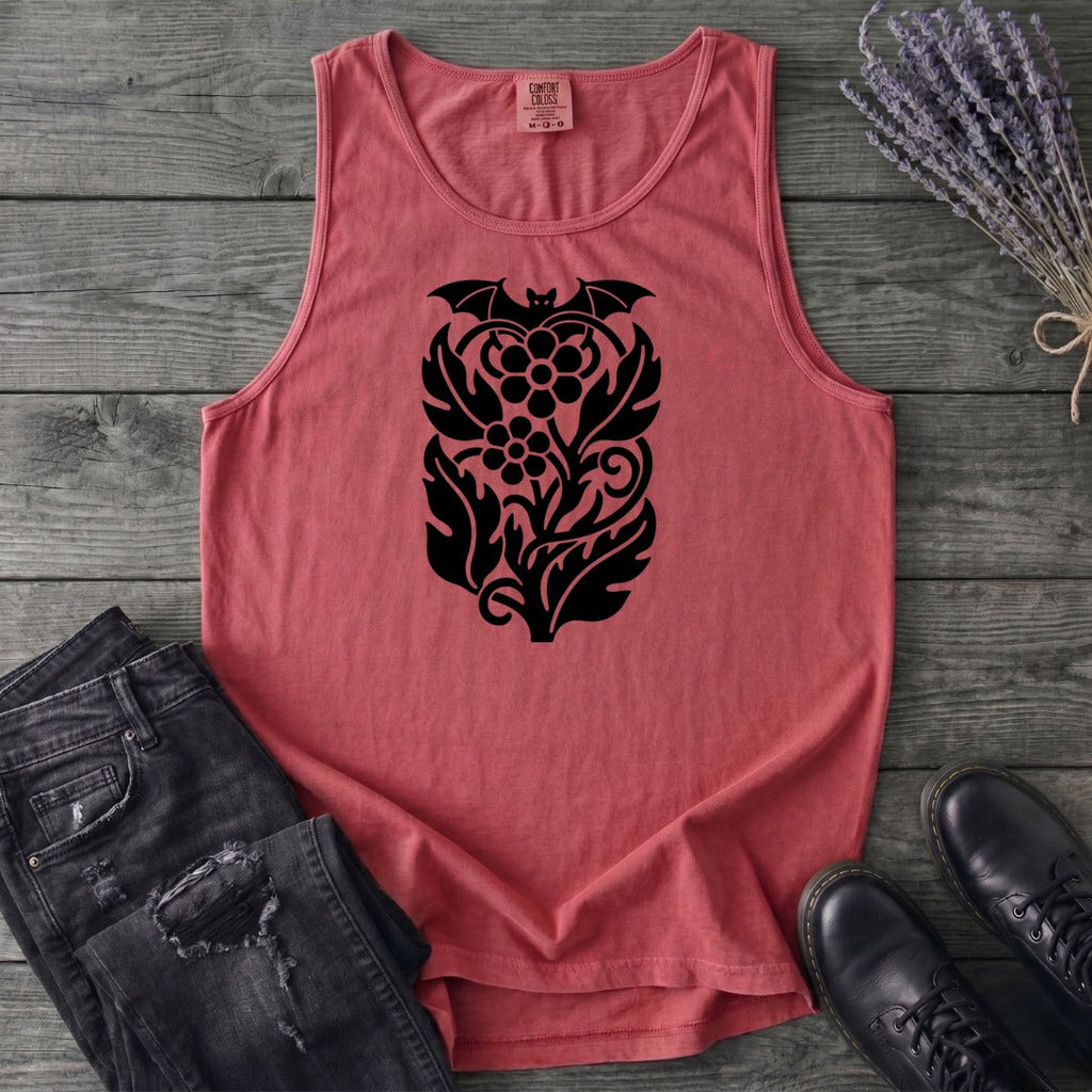 bat night garden Tank Top