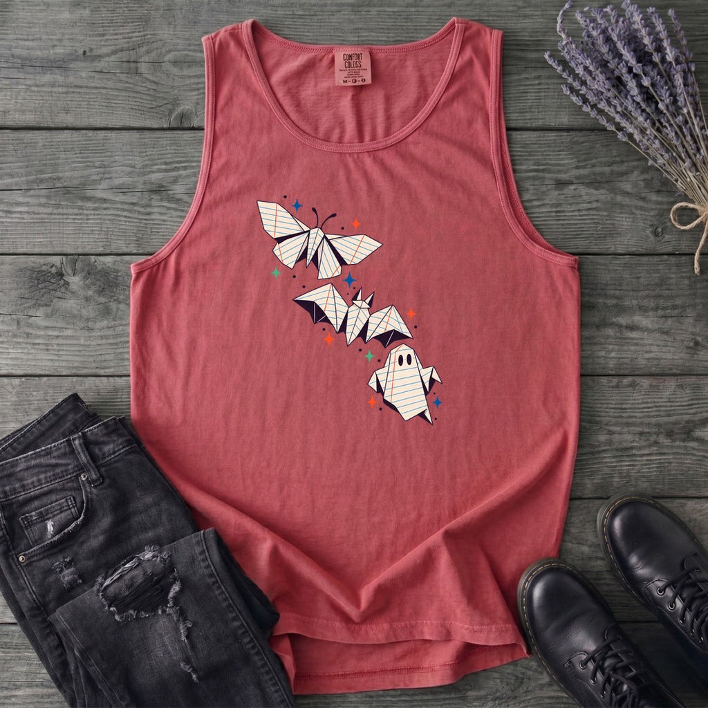Spooky Notes Tank Top