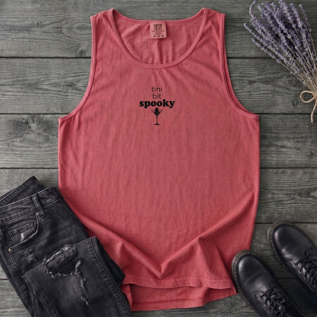 tini bit spooky Tank Top
