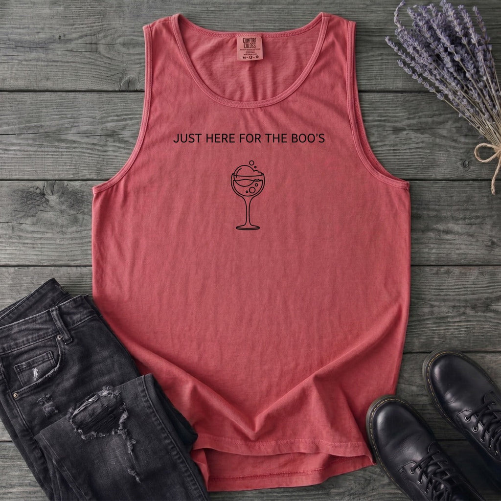 Just Here For The Boos Tank Top