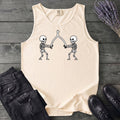 Skeleton Wishbone Pull Tank Top