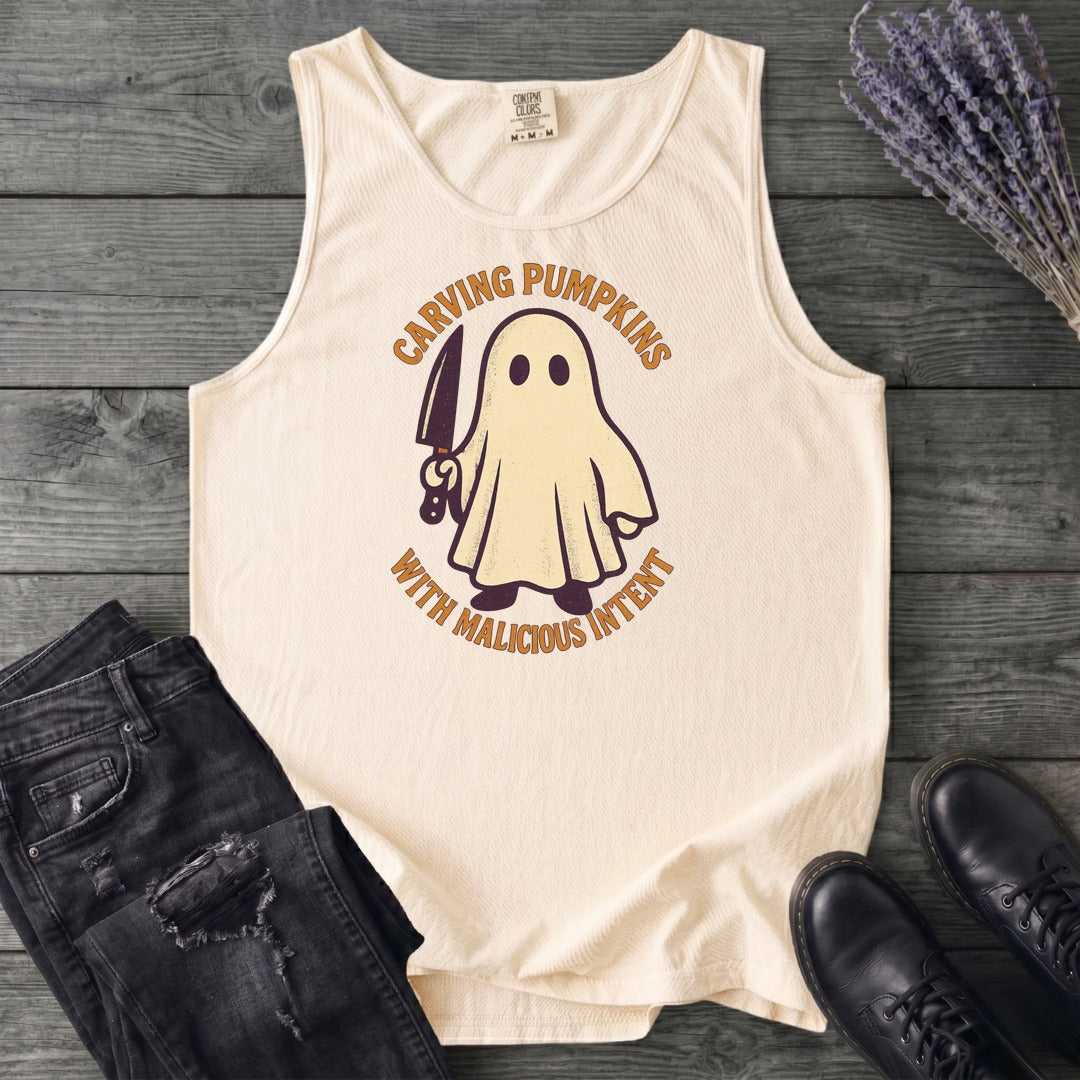 Carving With Malicious Intent Tank Top
