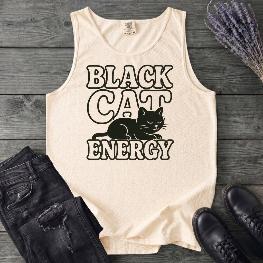 Black Cat Energy Tank Top