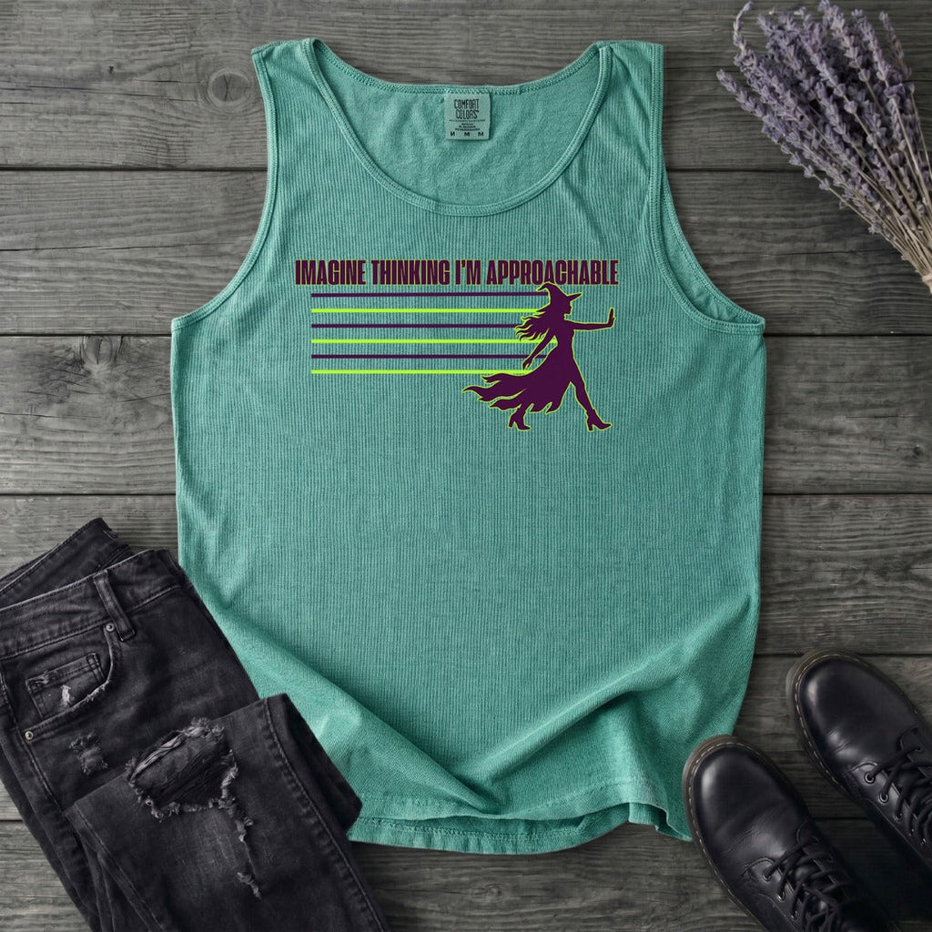 Imagine Thinking I'm Approachable Tank Top