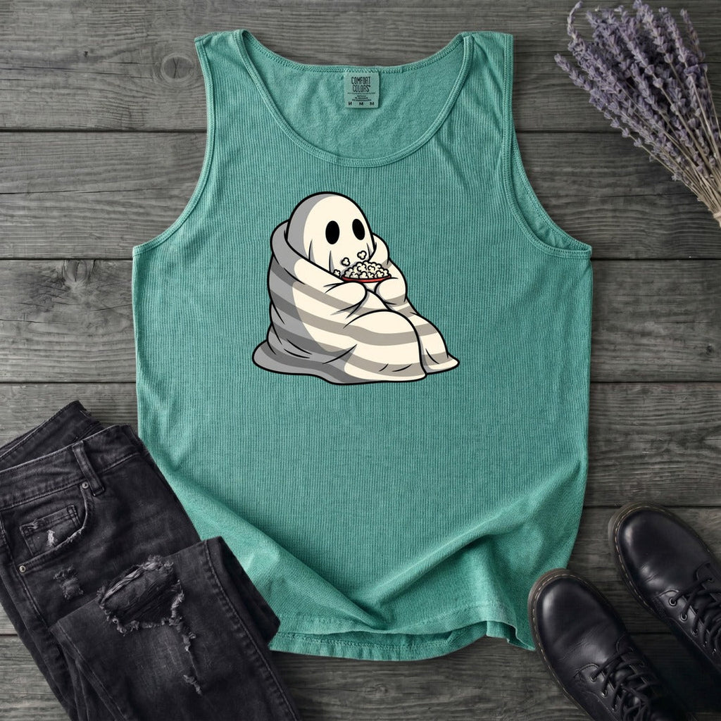 Movie Night Ghost Tank Top