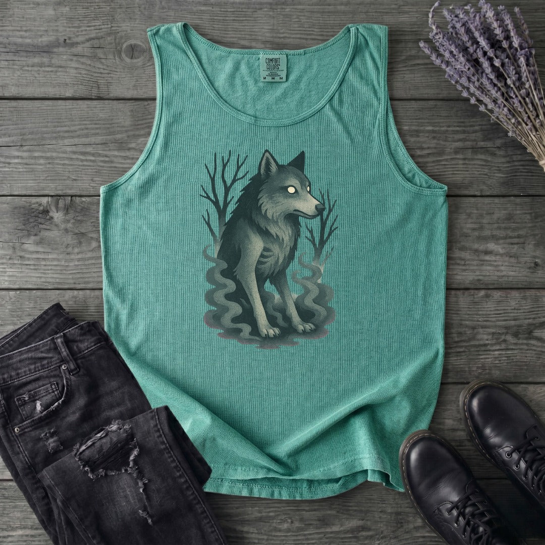 Woodland Spirits Wolf Tank Top