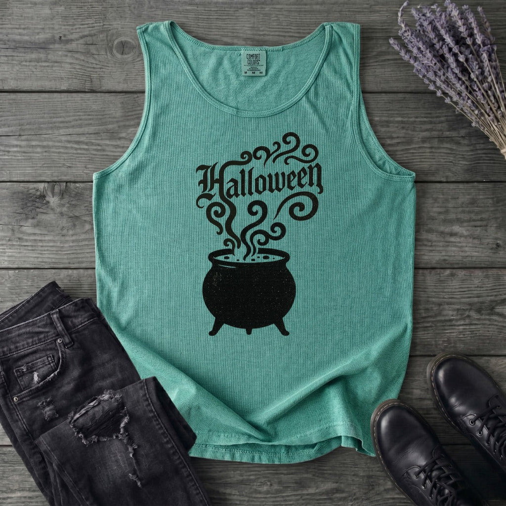 Halloween Cauldron Tank Top