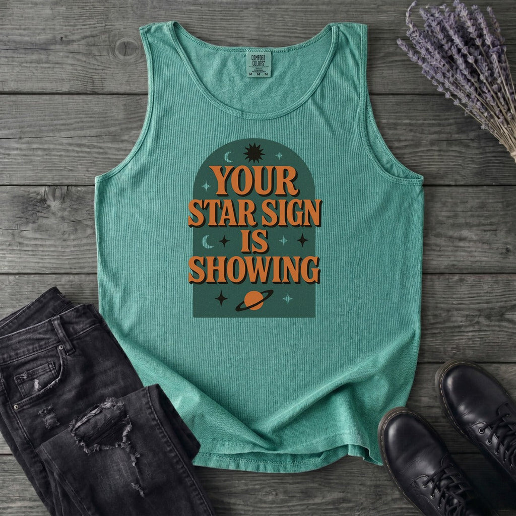 Your Star Sign Is Showing Tank Top