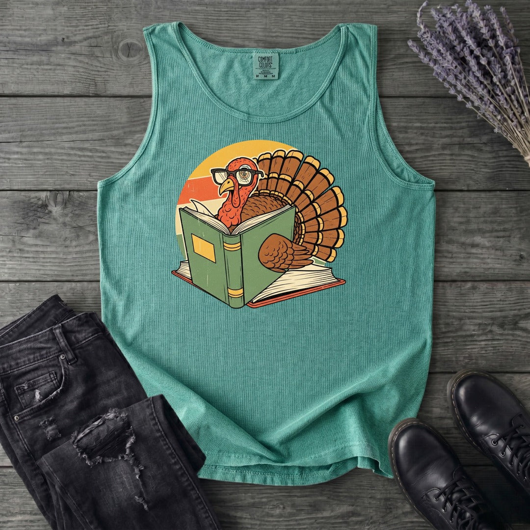 Turkey Reading Tank Top