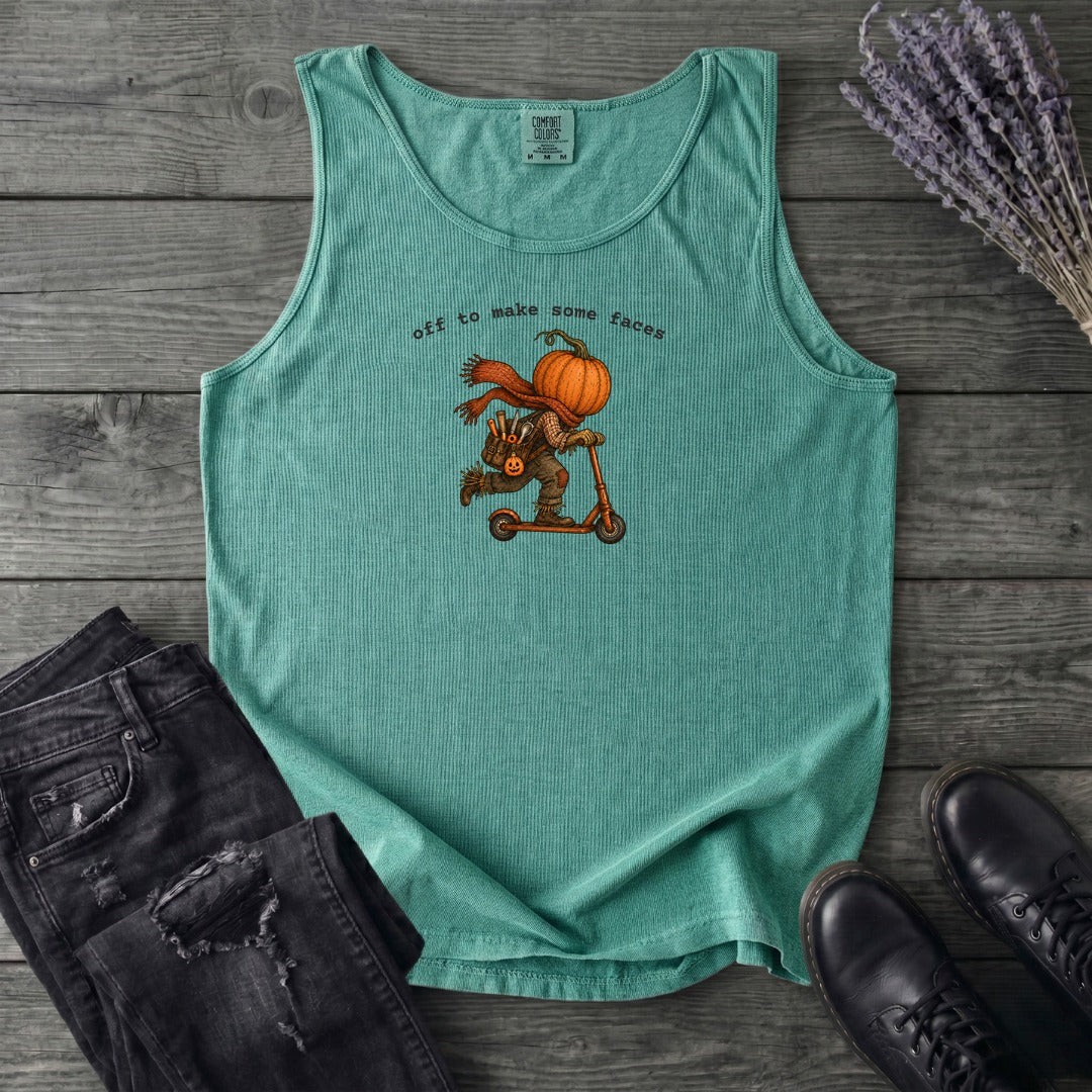 Off To Make Some Faces Tank Top