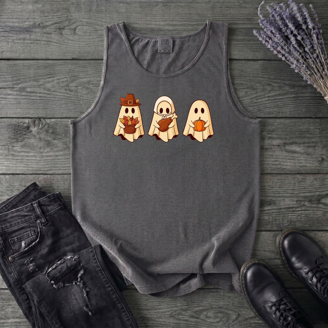 Thanksgiving Ghosts Tank Top