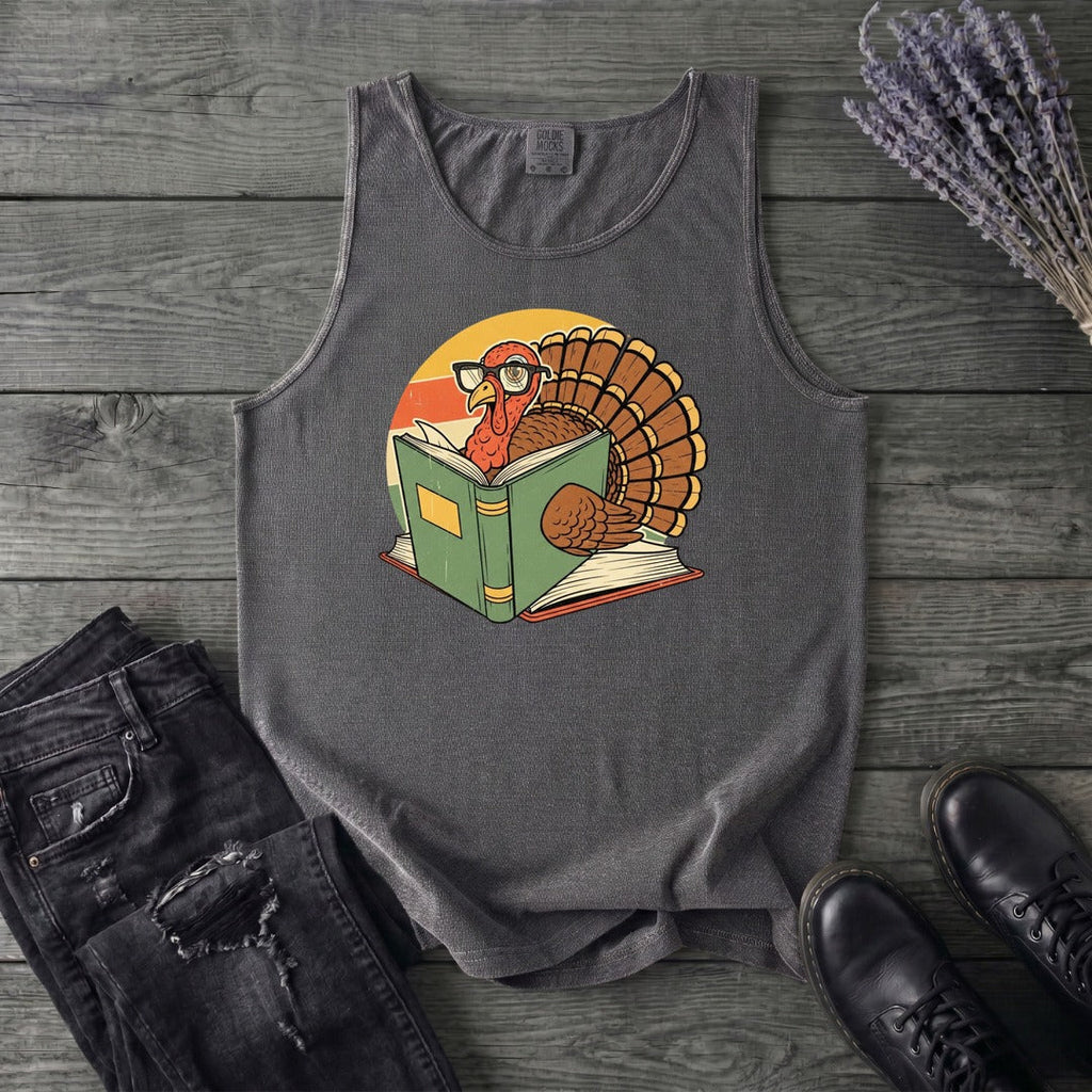 Turkey Reading Tank Top