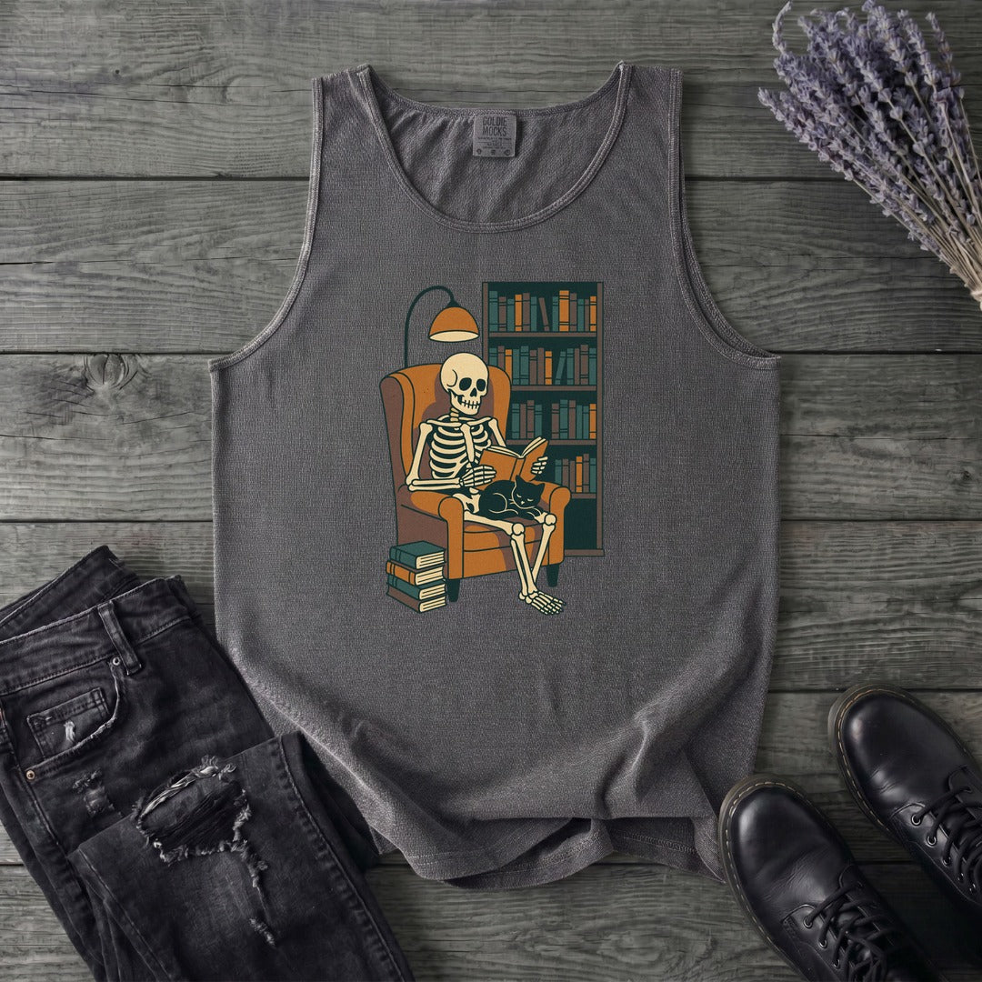 Reading Nook Skeleton Tank Top