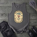 She Speaks In Petals And Storms Tank Top