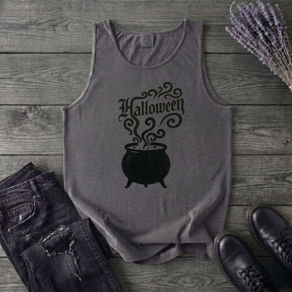Halloween Cauldron Tank Top