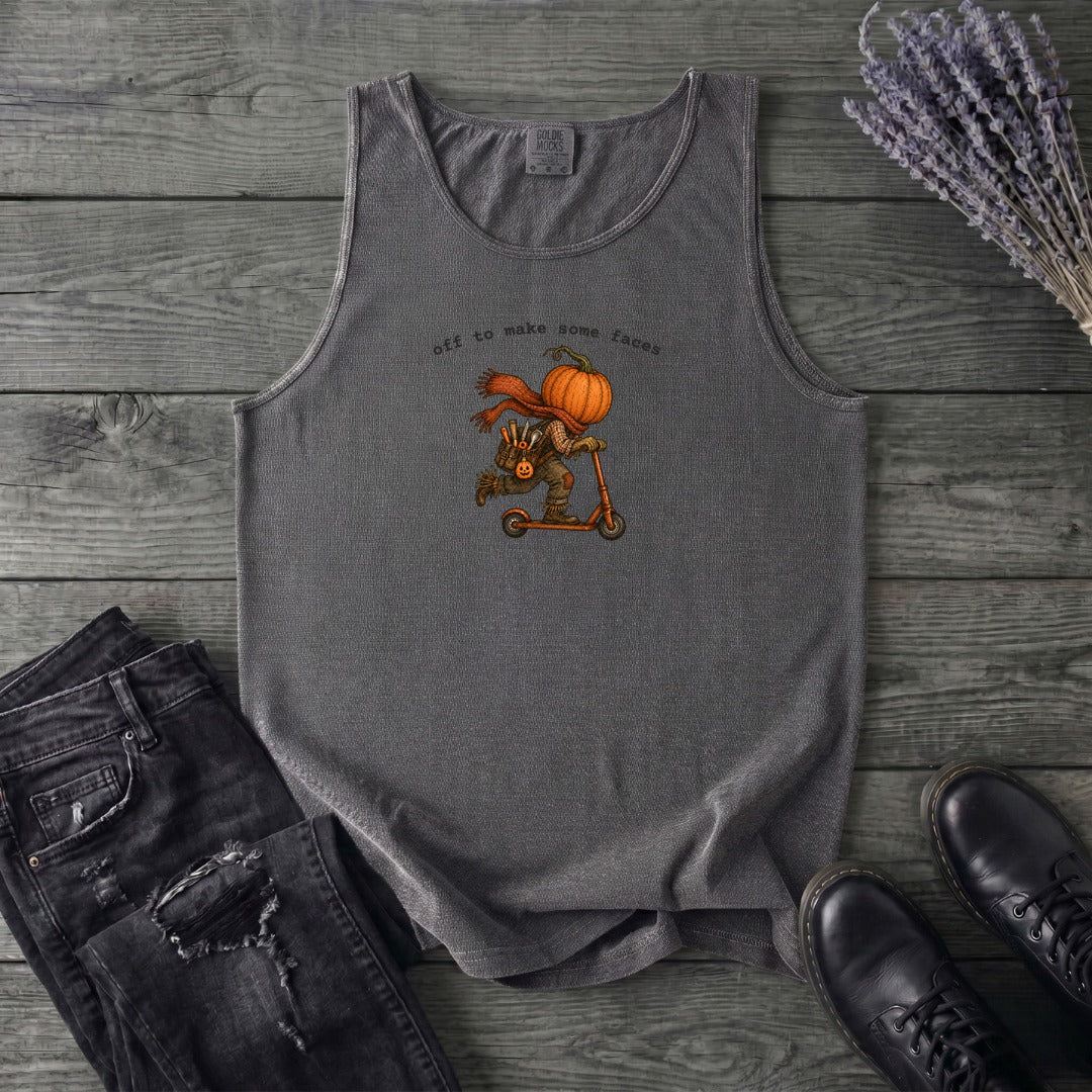 Off To Make Some Faces Tank Top