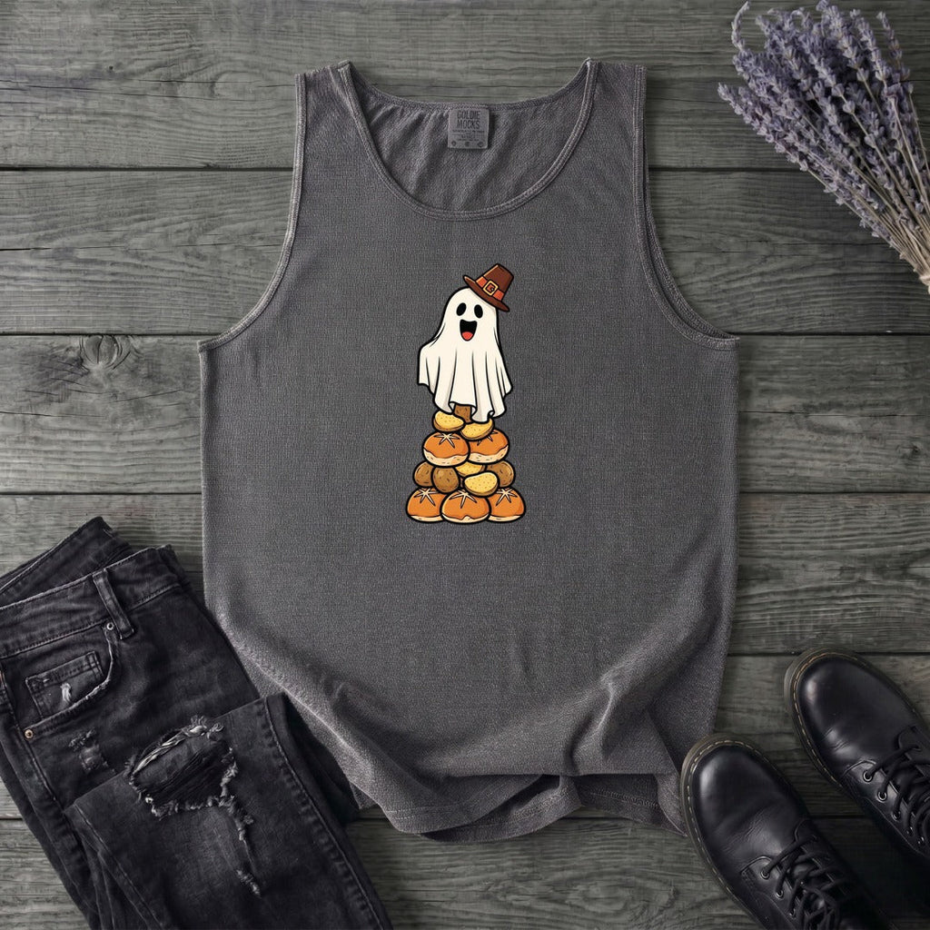 Stacked Bread Pilgrim Ghost Tank Top