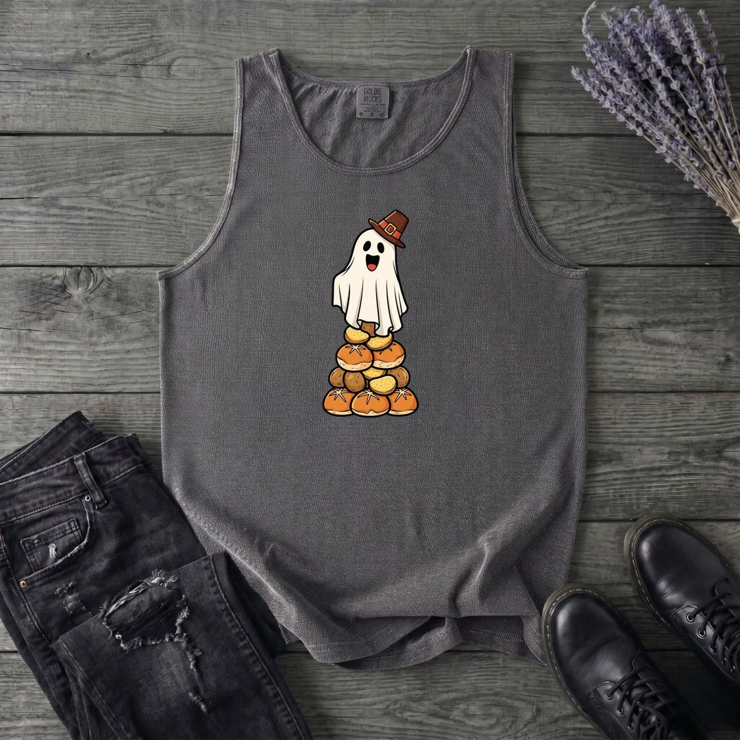Stacked Bread Pilgrim Ghost Tank Top