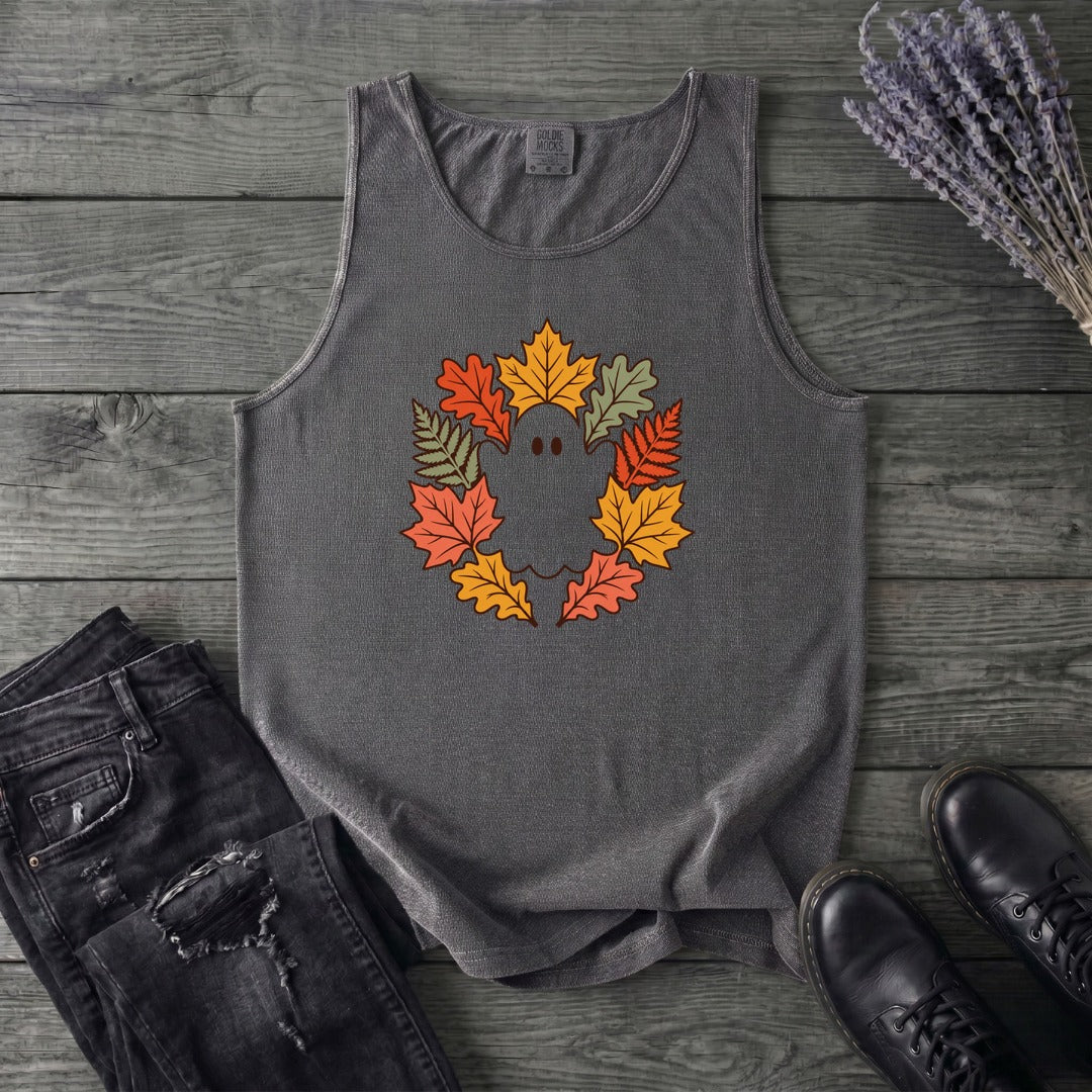 Ghost In The Leaves Tank Top