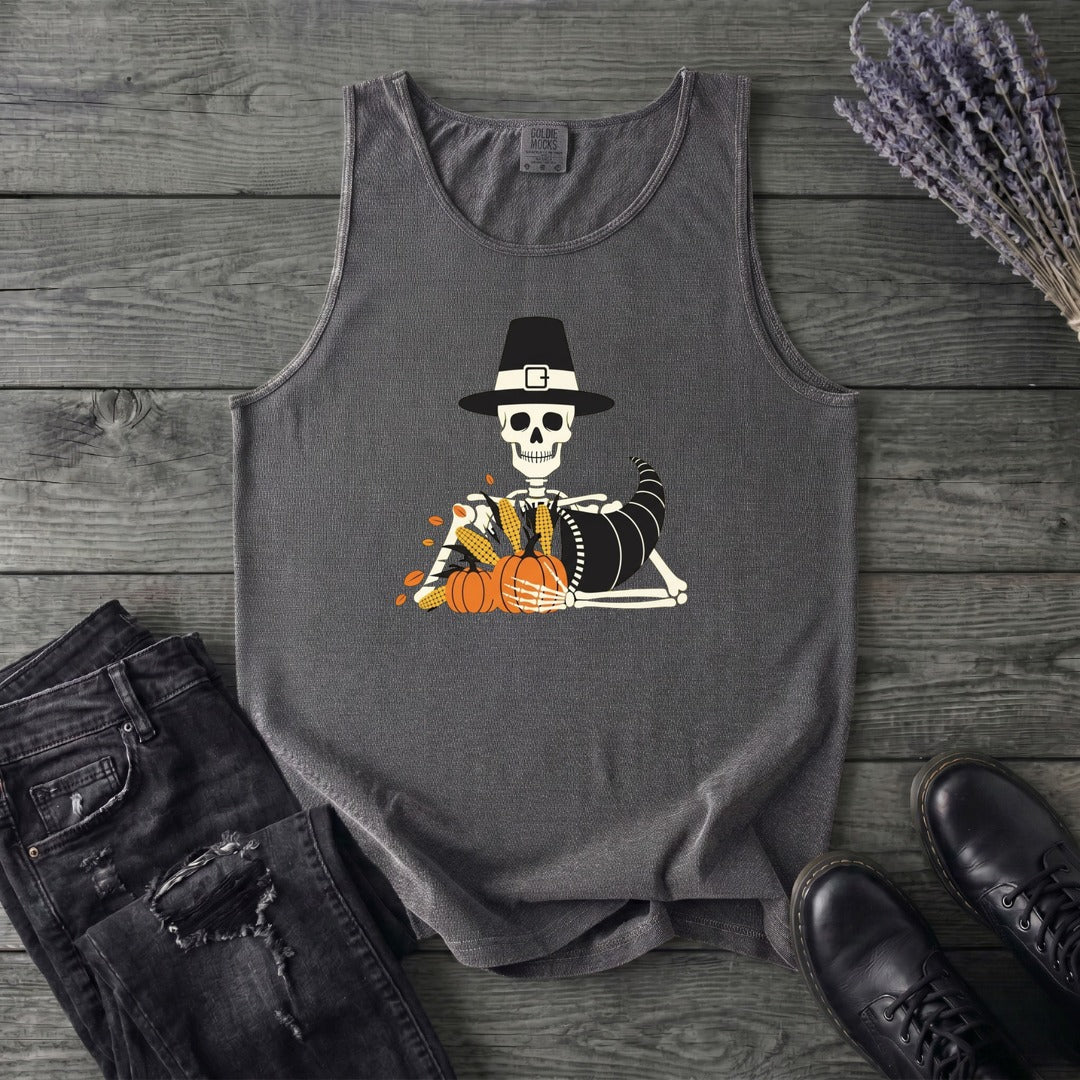 Pilgrim Skeleton Cornucopia Tank Top