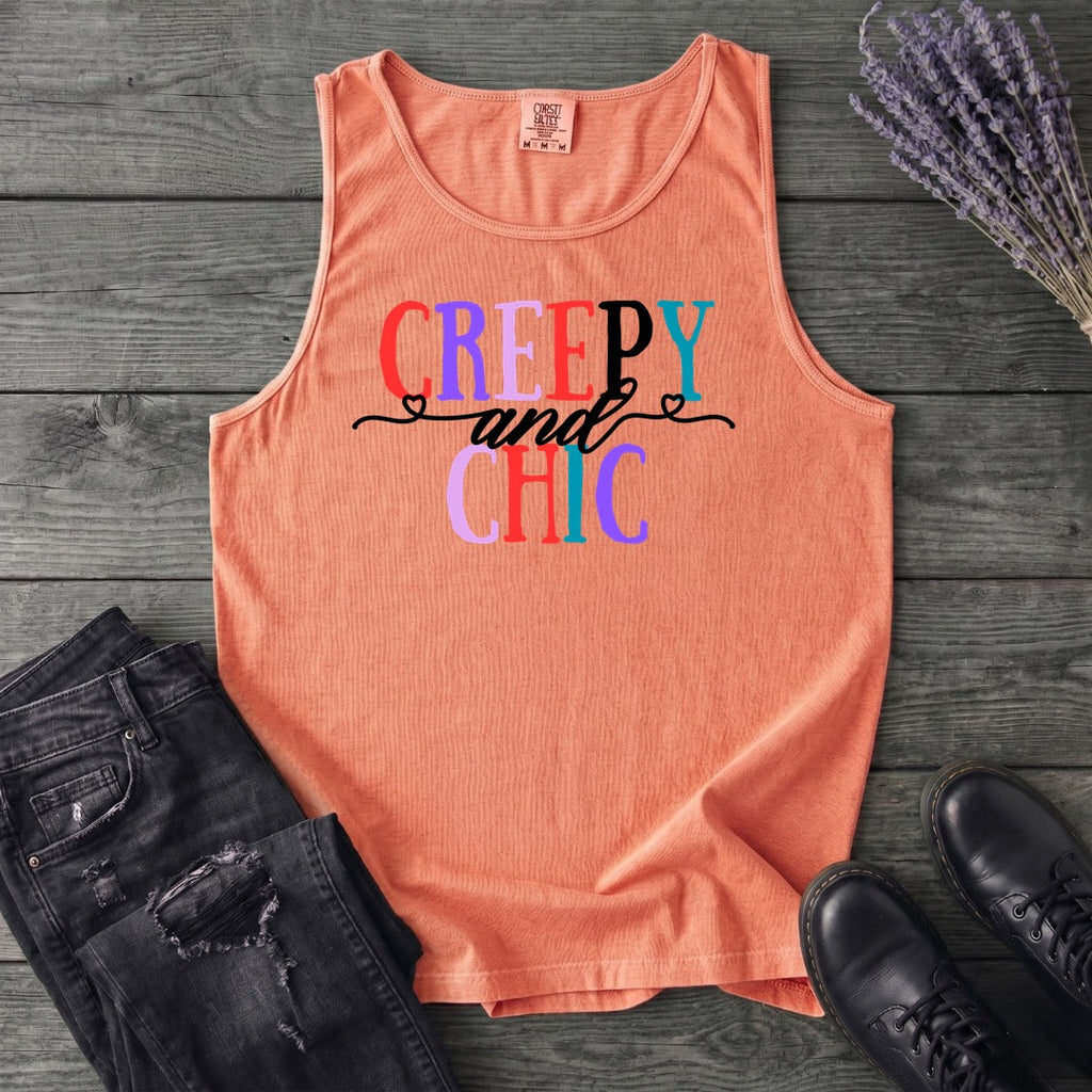 Creepy And Chic Tank Top