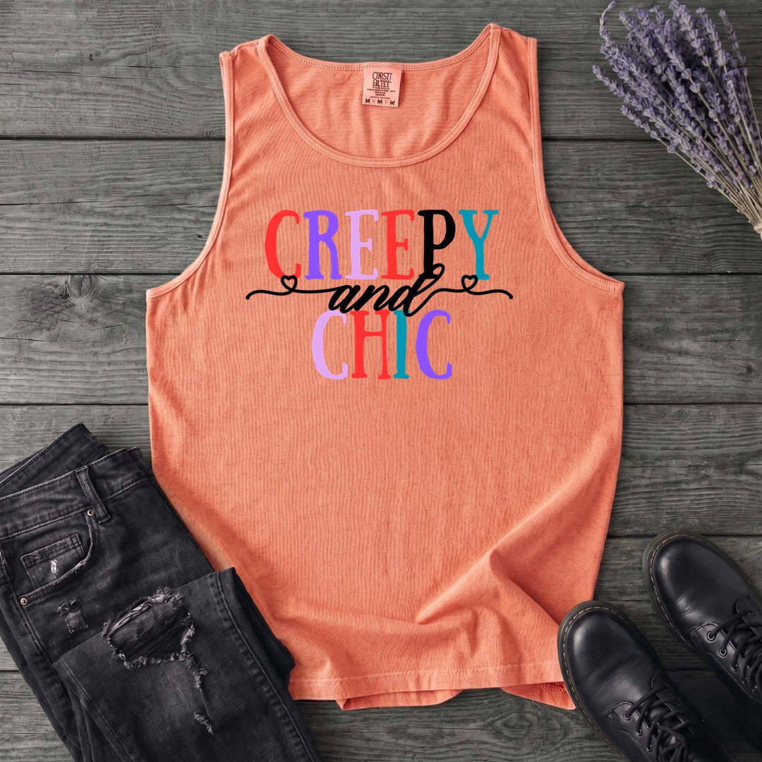 Creepy And Chic Tank Top