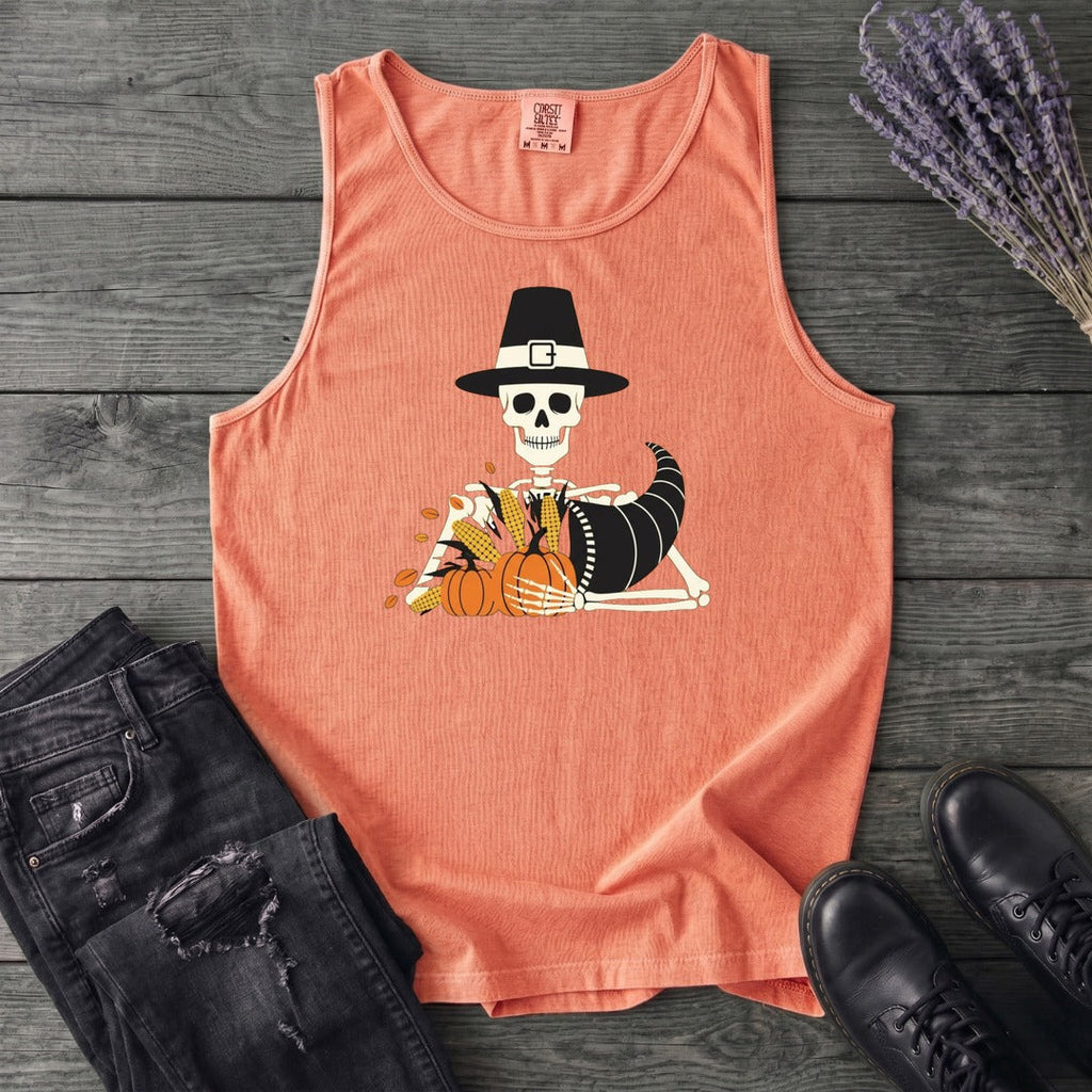 Pilgrim Skeleton Cornucopia Tank Top