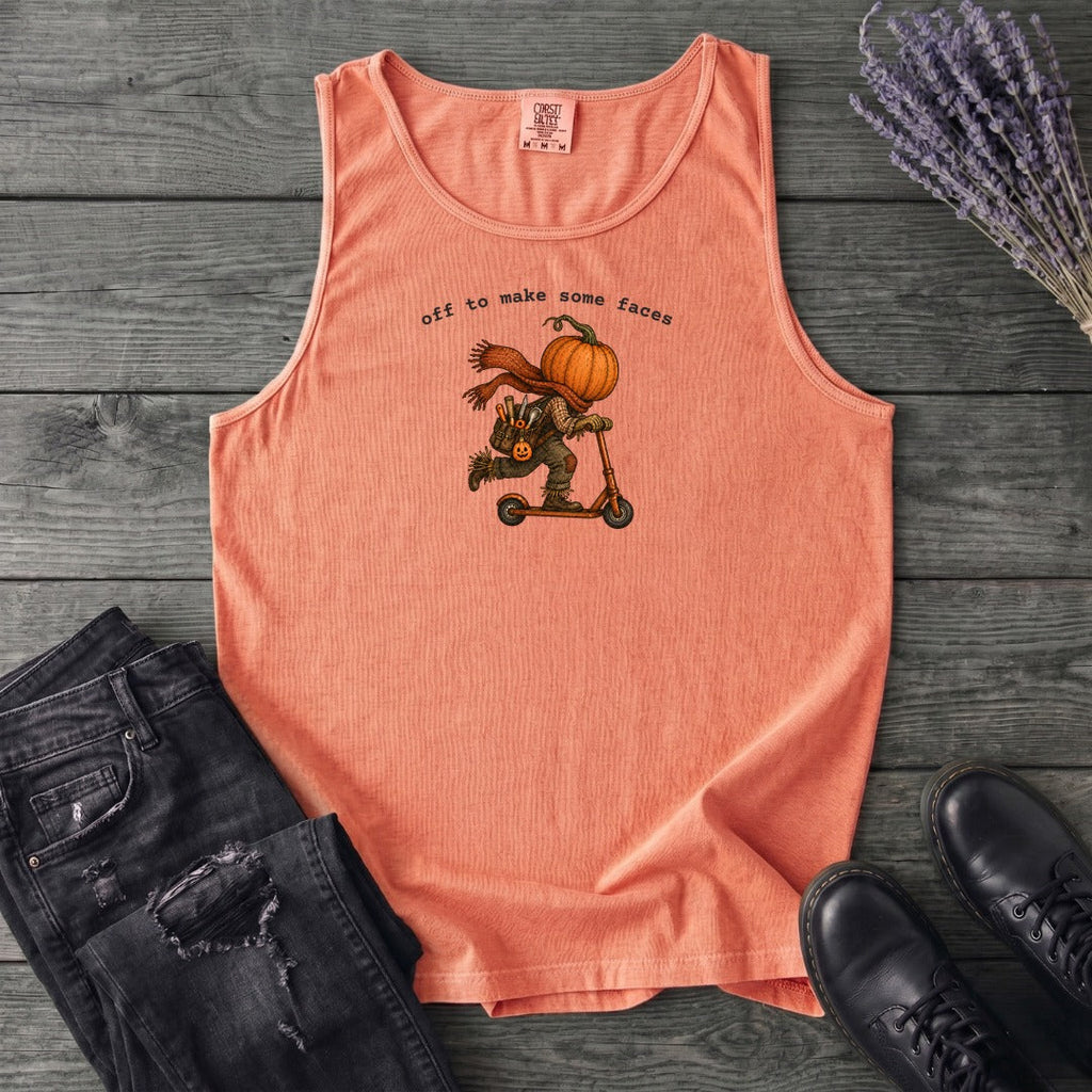 Off To Make Some Faces Tank Top