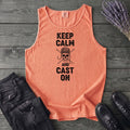 Keep Calm And Cast On Tank Top