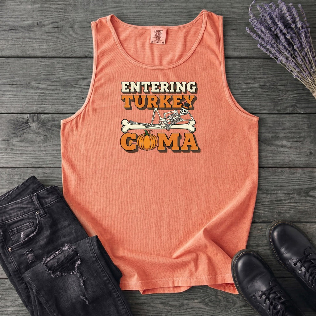 Entering Turkey Coma Tank Top