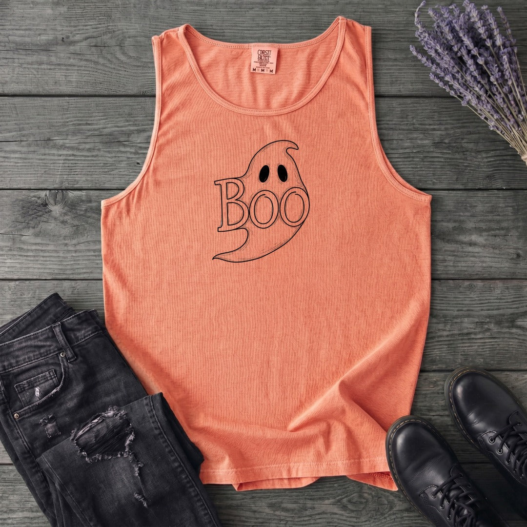 Boo Ghost Tank Top