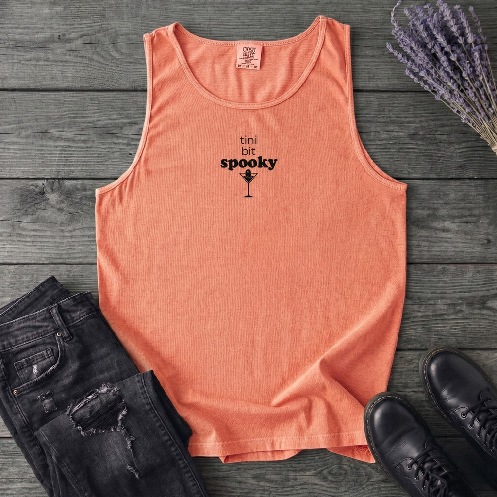 tini bit spooky Tank Top
