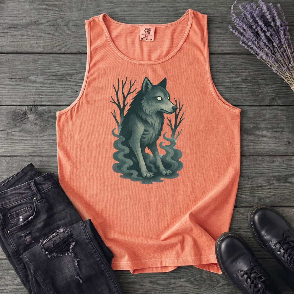 Woodland Spirits Wolf Tank Top