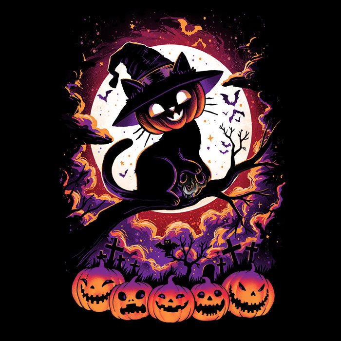 Cat O'Lantern - Men's Apparel product image 2