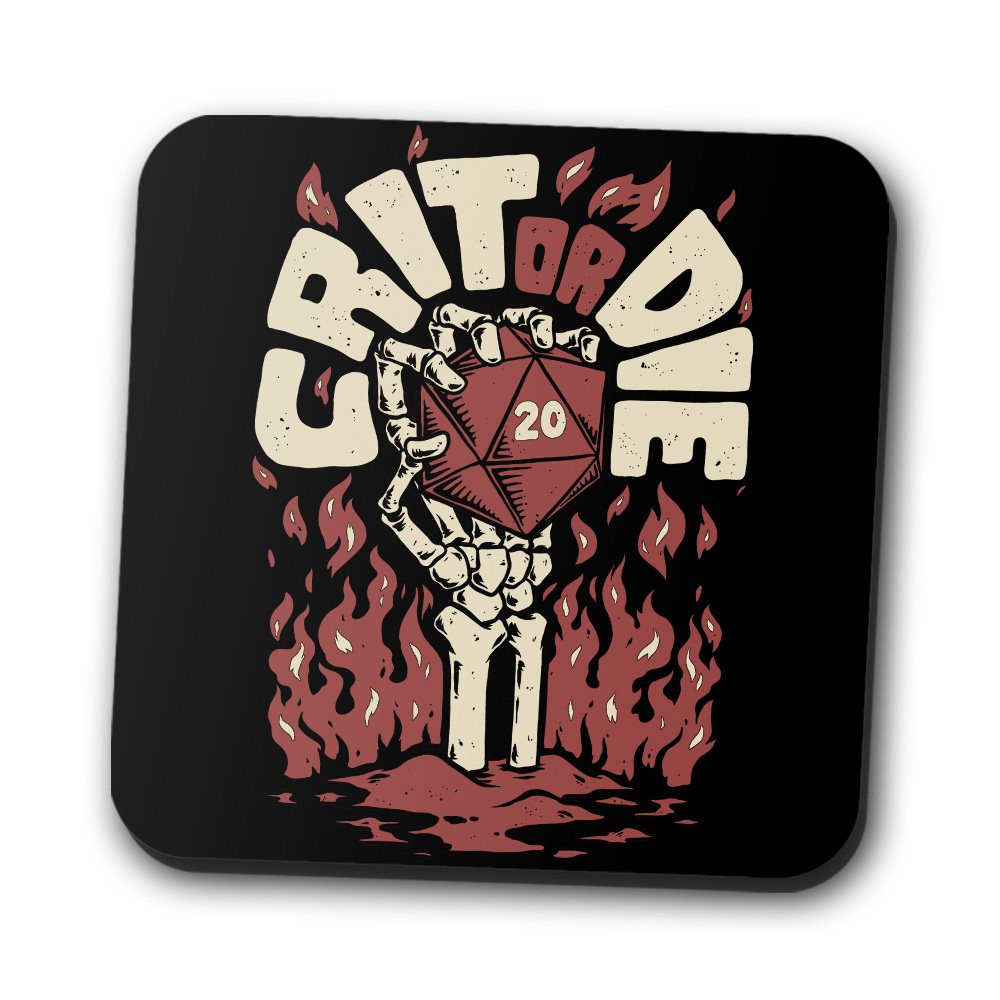 Crit or Die - Coasters product image 1