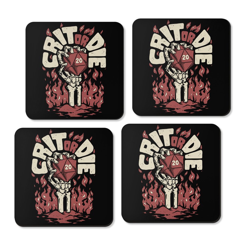 Crit or Die - Coasters product image 3