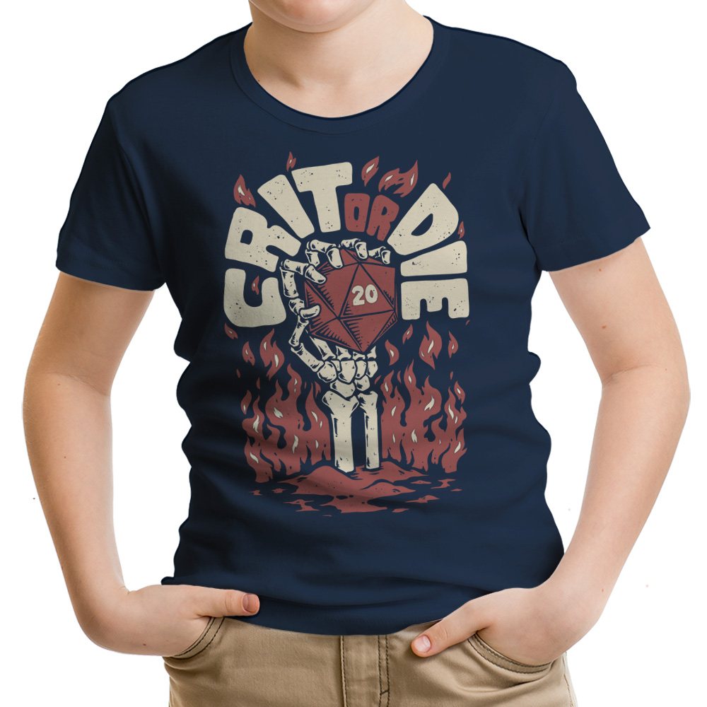 Crit or Die - Youth Apparel product image 2
