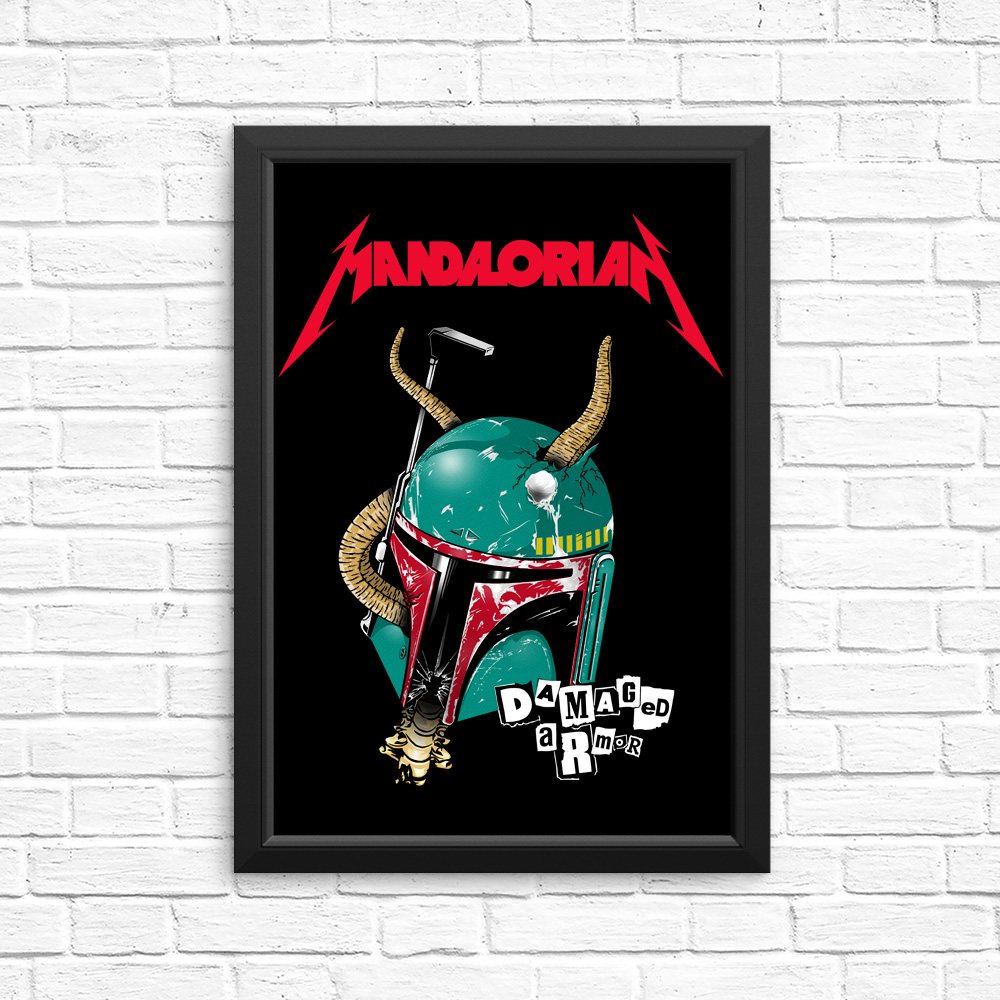 Damaged Armor - Posters & Prints