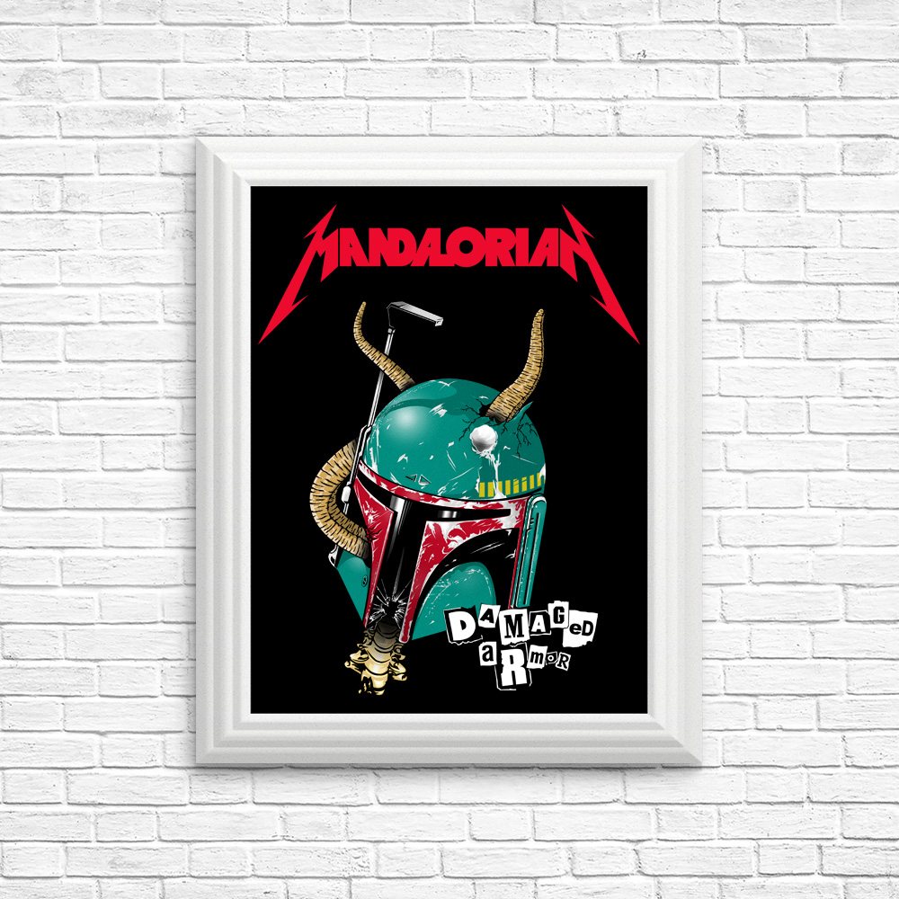 Damaged Armor - Posters & Prints