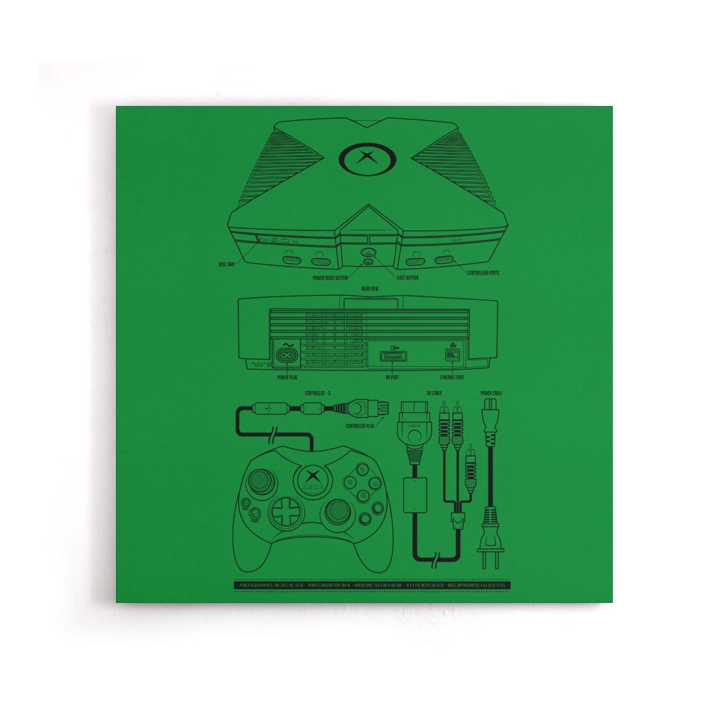 Direct Box (Alt) - Canvas Print