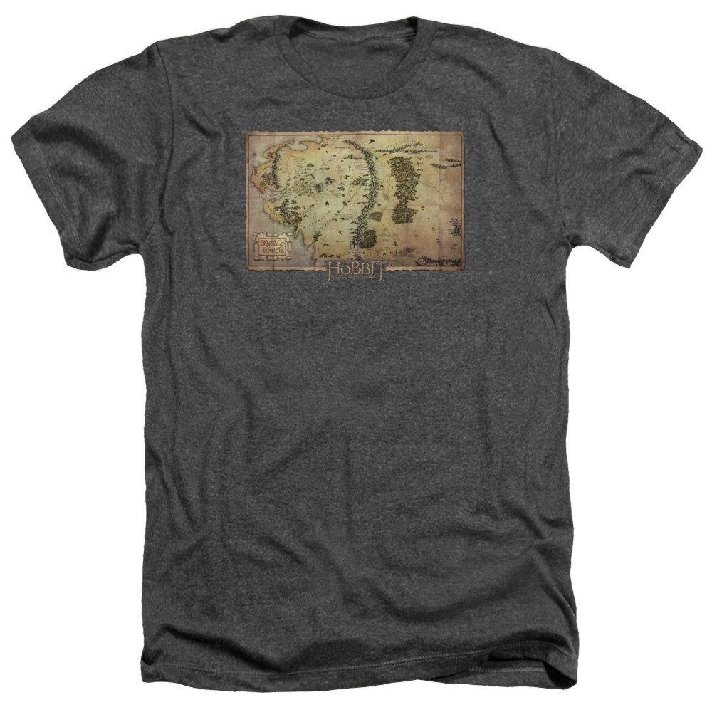 Hobbit Movie Trilogy, The Middle Earth Map - Men's Heather product image 1