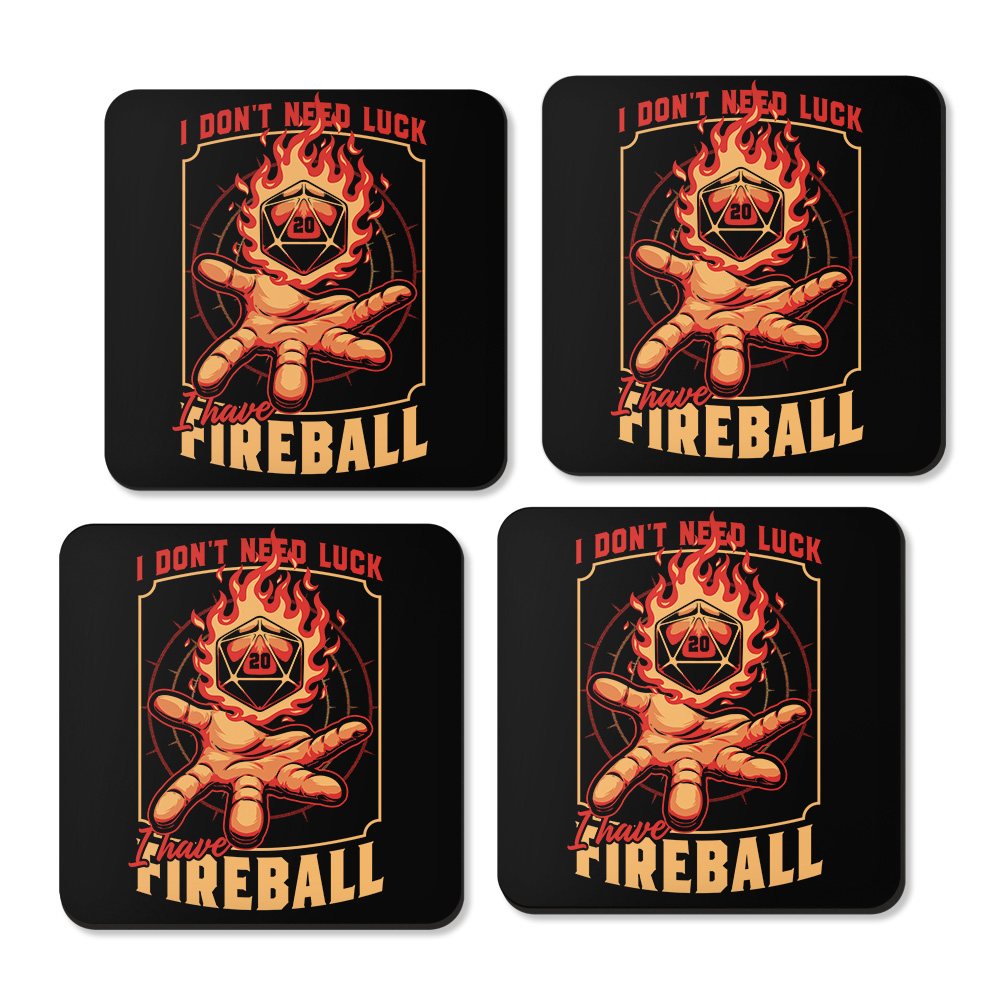 I Don't Need Luck - Coasters product image 3