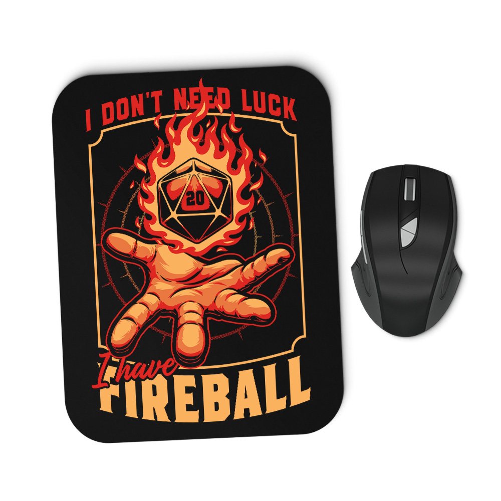 I Don't Need Luck - Mousepad product image 1