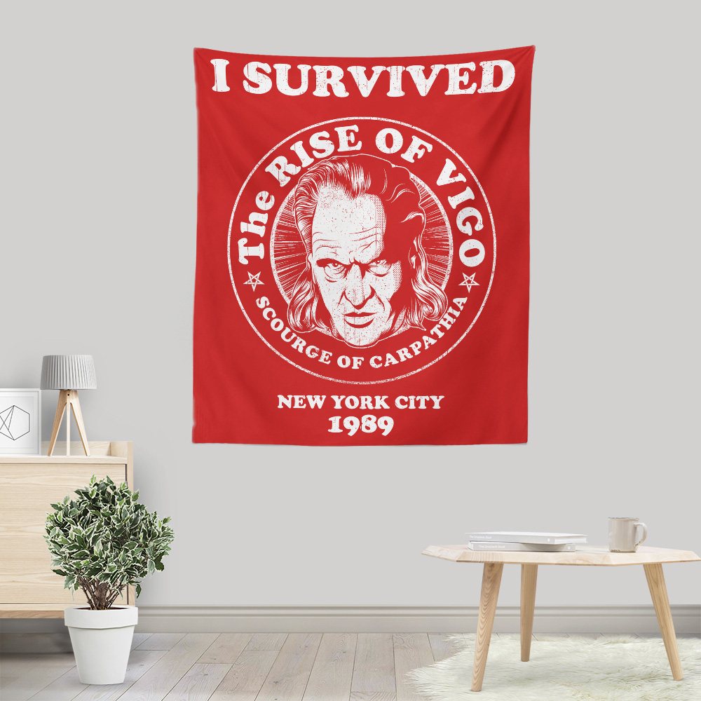 I Survived Vigo - Wall Tapestry