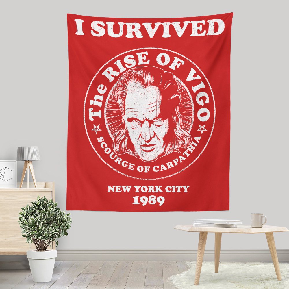 I Survived Vigo - Wall Tapestry
