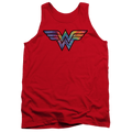 Wonder Woman Wonder Woman Tie Dye Logo - Men's Tank Top