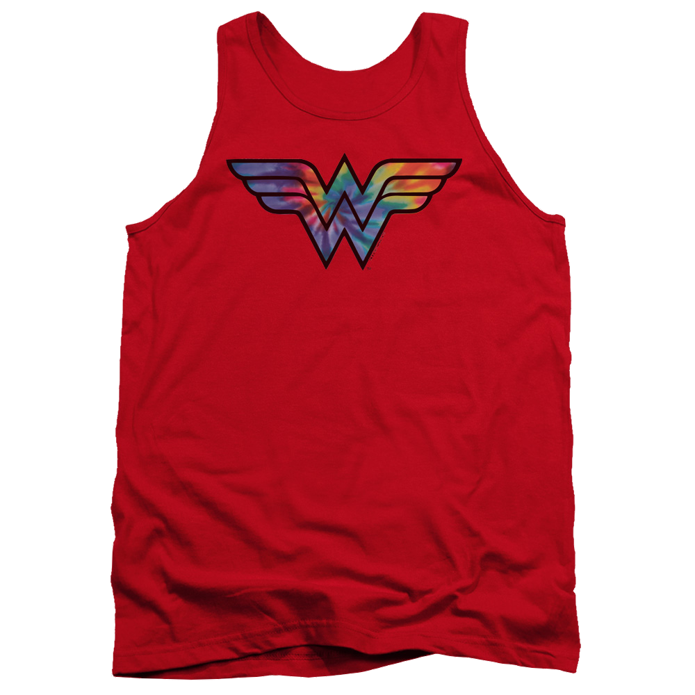 Wonder Woman Wonder Woman Tie Dye Logo - Men's Tank Top