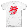 Retro 4 Bright Crimson Livin Life Shirt