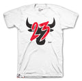 Retro 4 Bright Crimson Toro Shirt